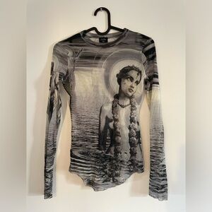 Jean-Paul Gaultier mesh top